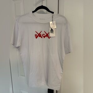 sacai × KAWS Flock Print T-Shirt -Brand NEW!